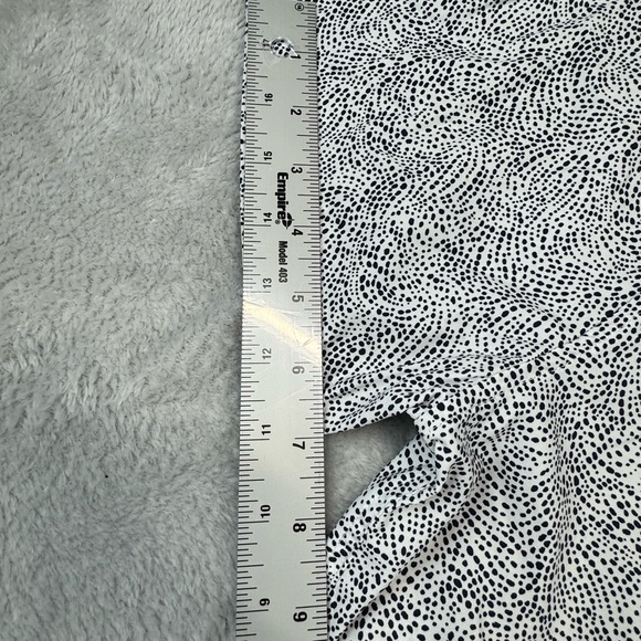 Abercrombie & Fitch Short Sleeve Button Up White/Blue Pomegranate Print Men’s M - Picture 8 of 9